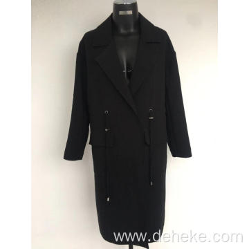 Autumn coat for women plain color fashion